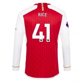 Arsenal Declan Rice #41 Hemmakläder 2023-24 Långärmad